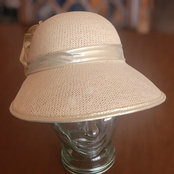 Vintage Rare San Francisco Sonni woven straw hat. Made in USA main image 6